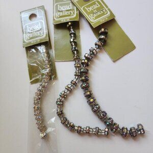 Bead Gallery AB Rondel Bead Strands